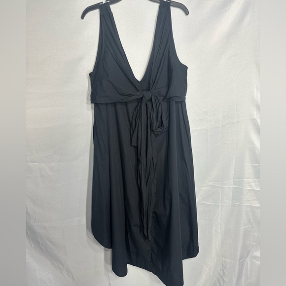 FREE PEOPLE Elegant Black Sleeveless Dress size L brand new w tags - Picture 1 of 12
